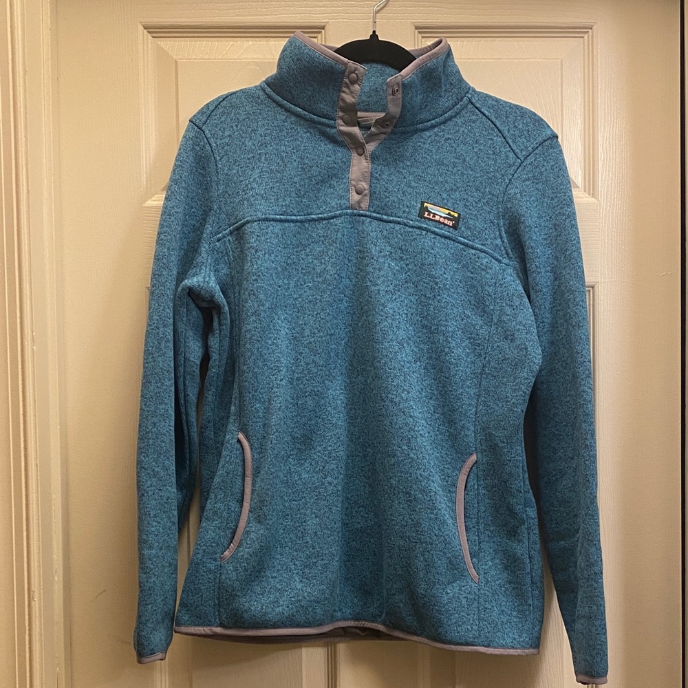 L.L. Bean Sweater Fleece Pullover
